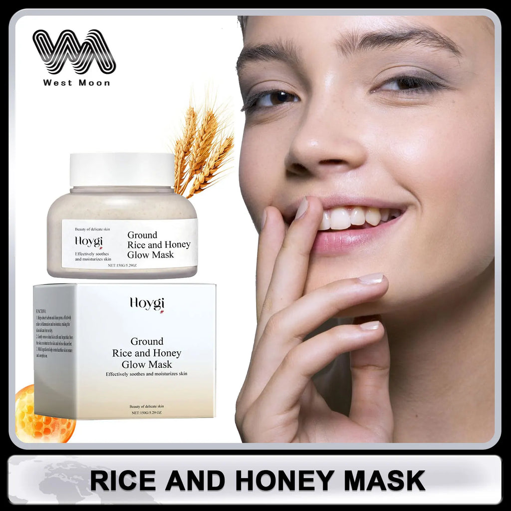 Brightening Honey Face Mask – Blackhead Remover & Pore Minimizer