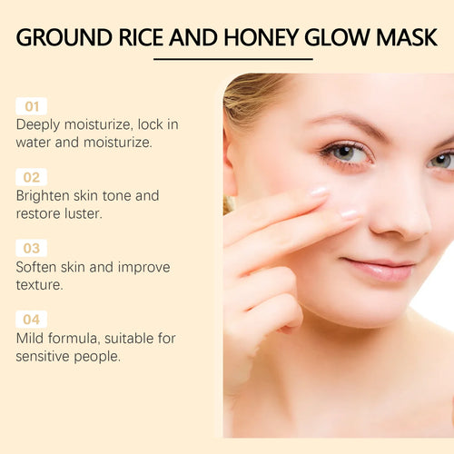 Brightening Honey Face Mask – Blackhead Remover & Pore Minimizer