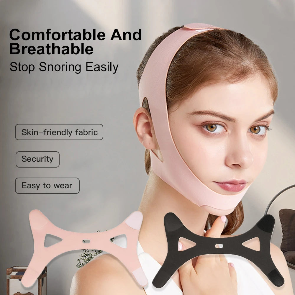 Anti-Snore Chin Strap – Adjustable Sleep Support for Quieter Nights