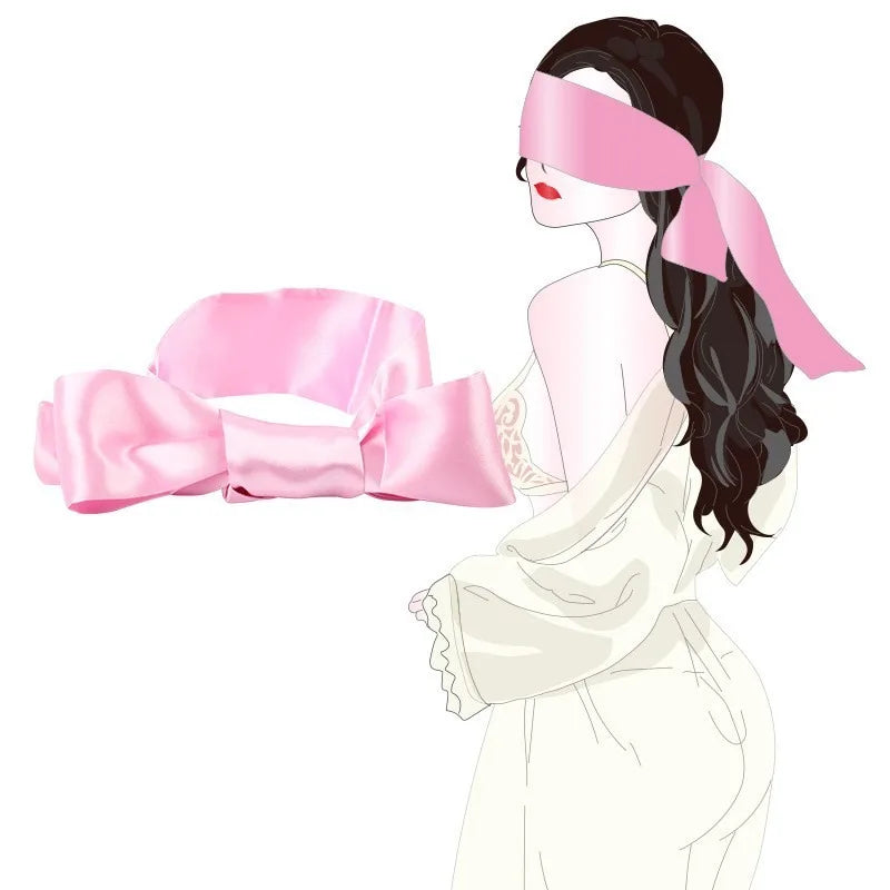 Luxury Silk Sleep Mask – Blackout Eye Cover for Deep Rest