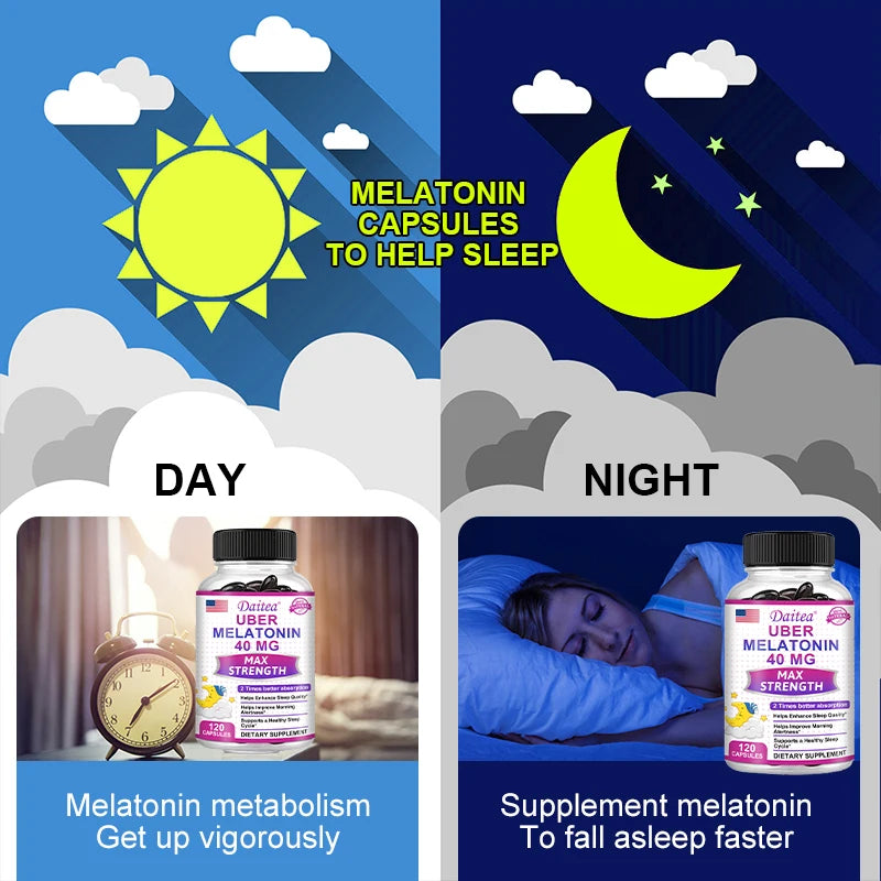Sleep Supplement – L-Theanine & Melatonin for Deep, Restful Sleep