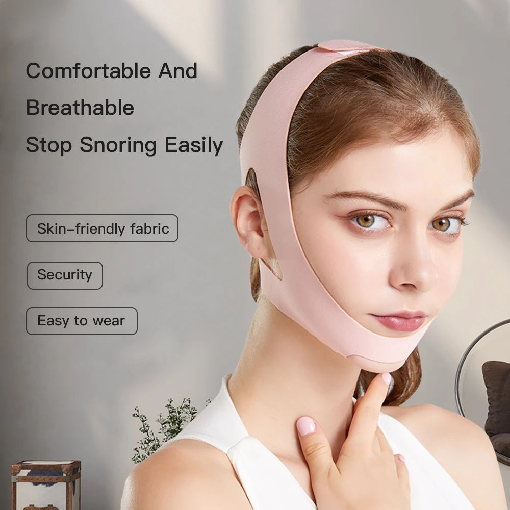 Anti-Snore Chin Strap – Adjustable Sleep Support for Quieter Nights