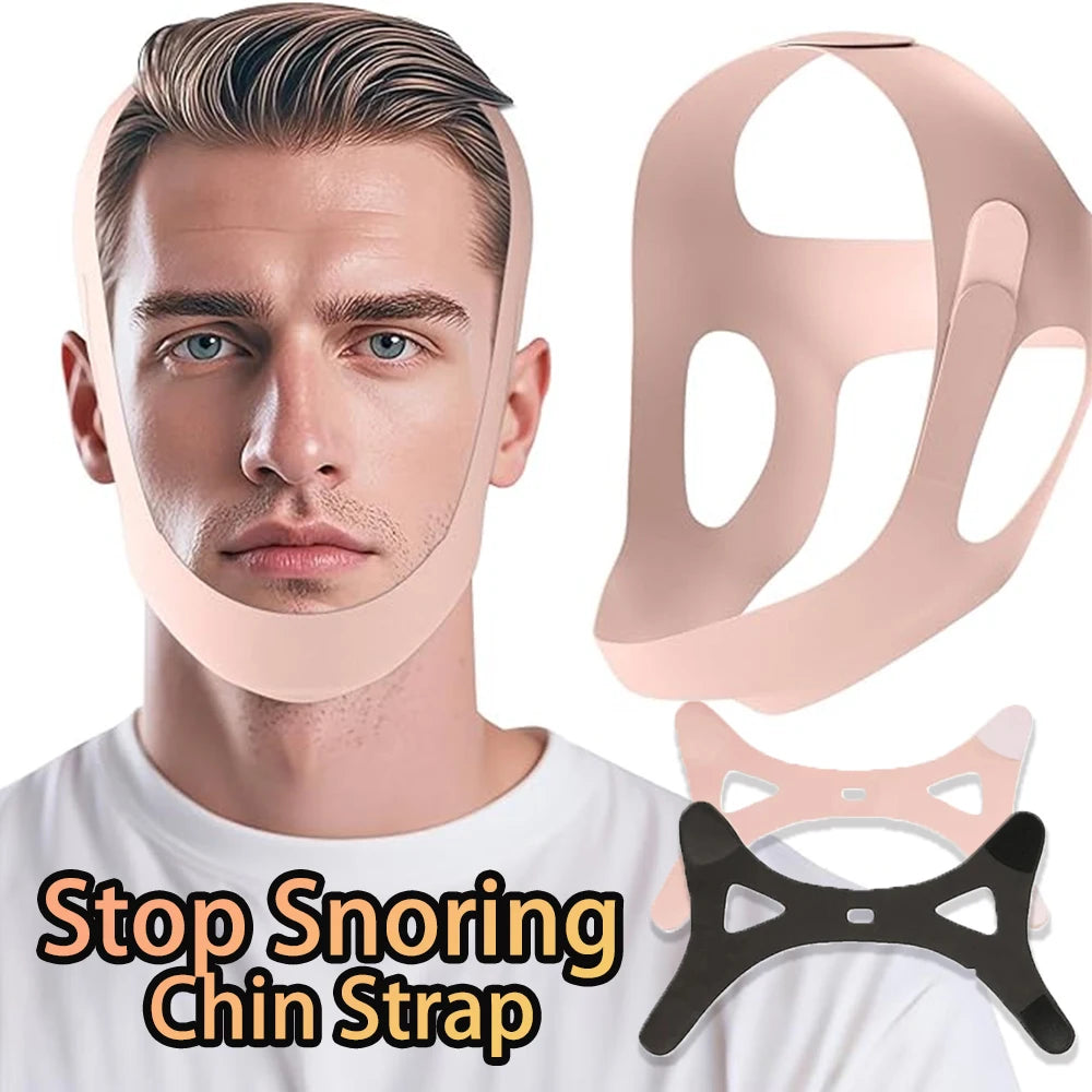 Anti-Snore Chin Strap – Adjustable Sleep Support for Quieter Nights