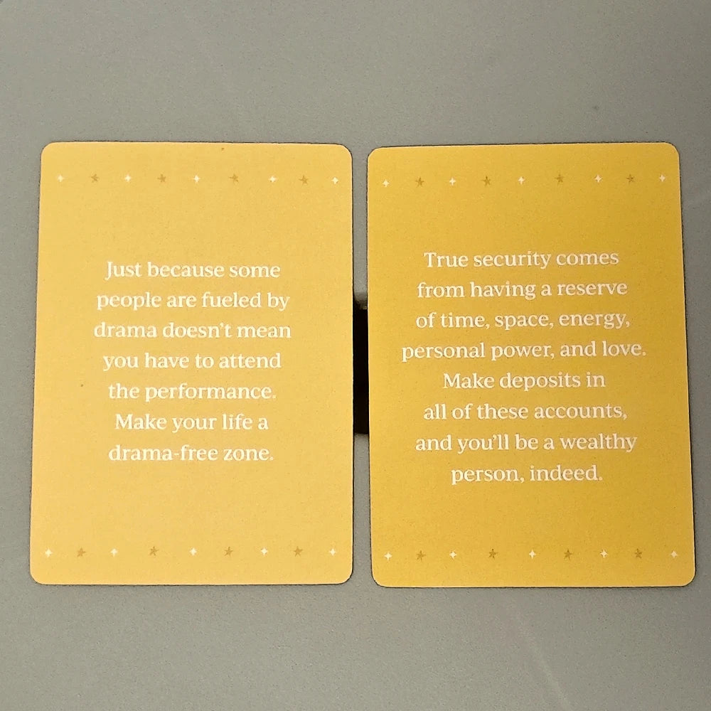 Self-Care Wisdom Card Deck