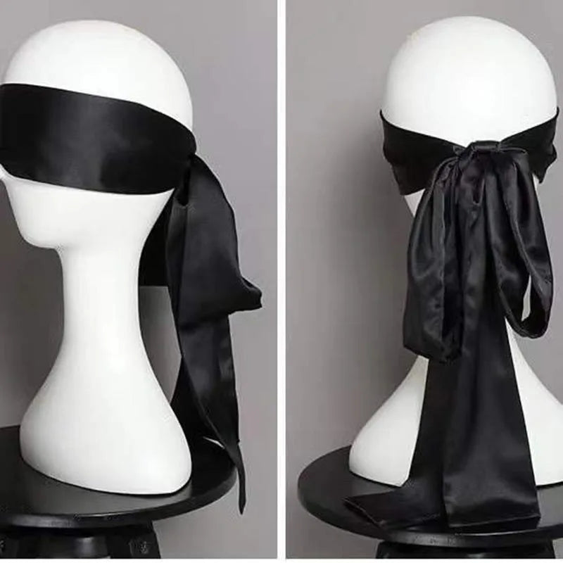 Luxury Silk Sleep Mask – Blackout Eye Cover for Deep Rest